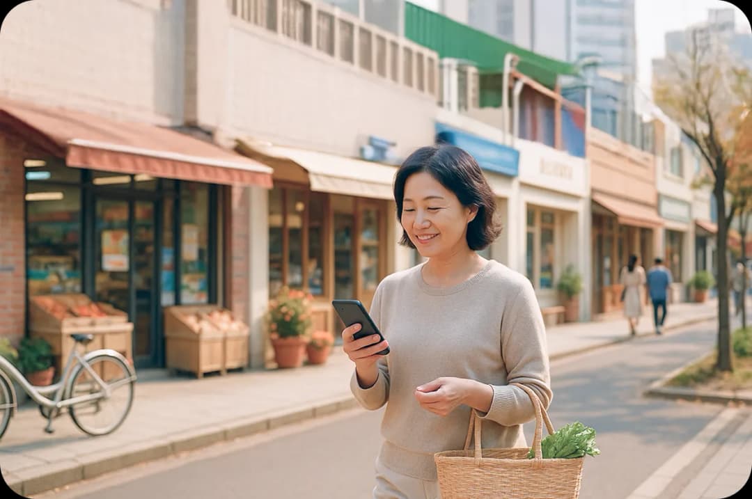 히로인스에서 응원친구들과 일상을 공유하는 엄마들